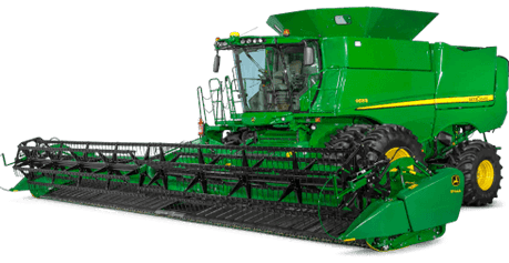 John Deere harvester